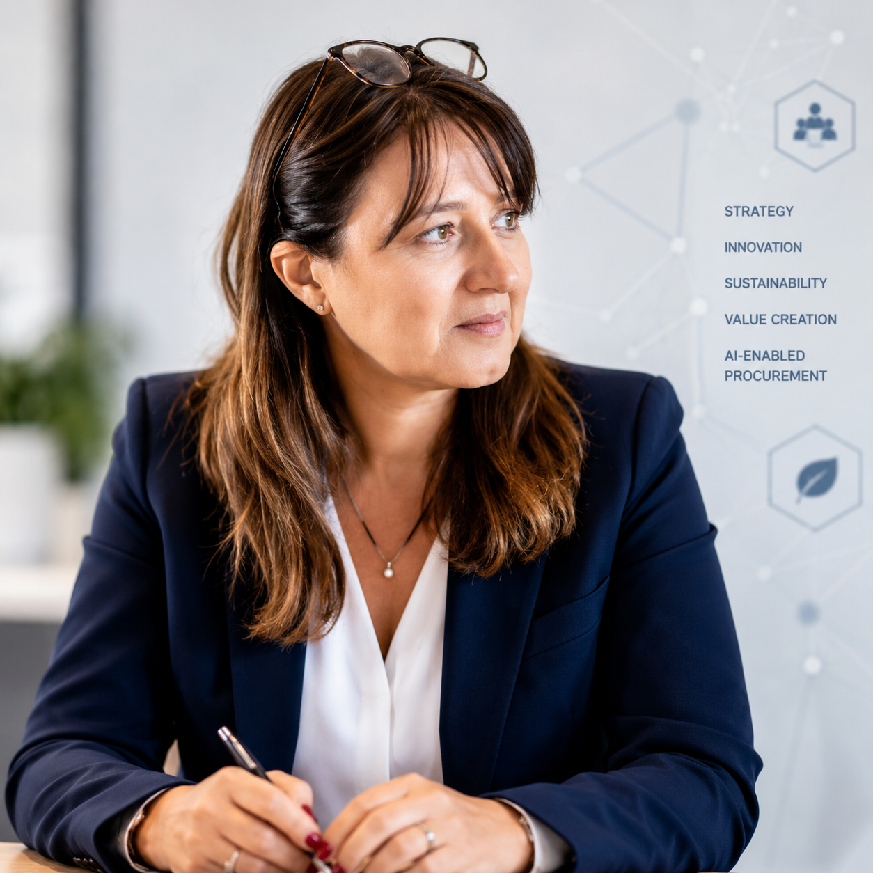 Fanny Ganti, fondatrice de Transformative Procurement Change